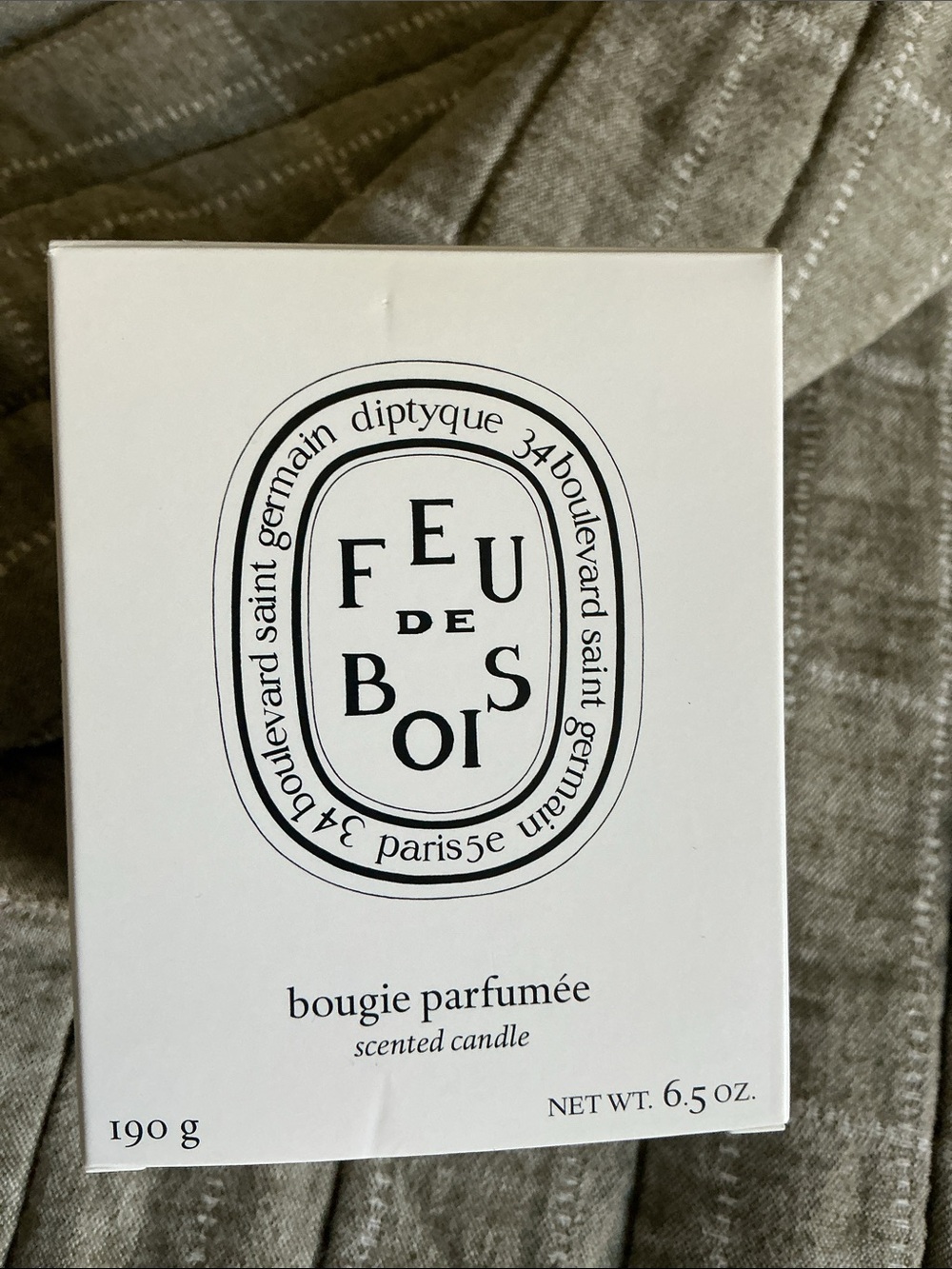 Diptyque Feu De Bois Candle
